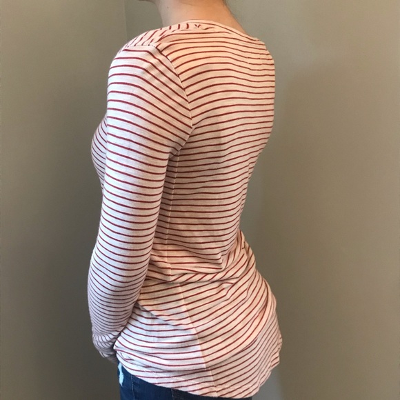 Madewell Striped Long Sleeve Top XXS - Picture 2 of 5